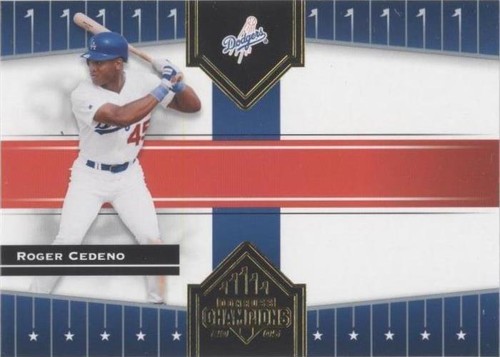 2005 Donruss Champions - Roger Cedeno #417
