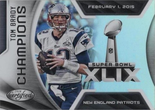 2016 Panini Certified Tom Brady #19