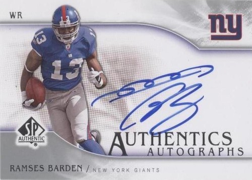 2009 SP Authentic Ramses Barden #SP-RB