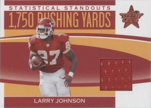 2006 Leaf Rookies & Stars Larry Johnson #SS-19