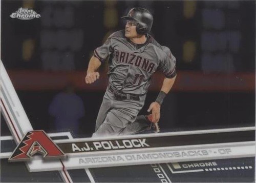 2017 Topps Chrome - A.J. Pollock #52