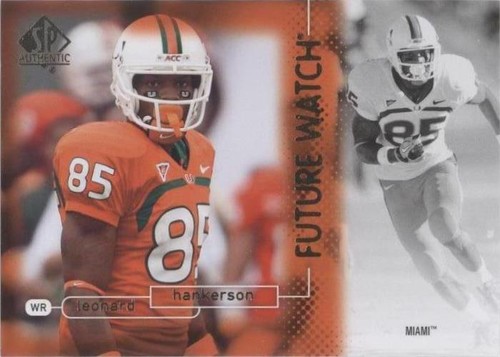 2011 SP Authentic Leonard Hankerson #139