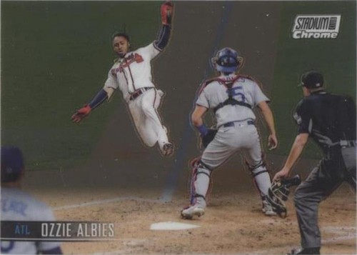 2021 Topps Stadium Club Chrome - Ozzie Albies #121