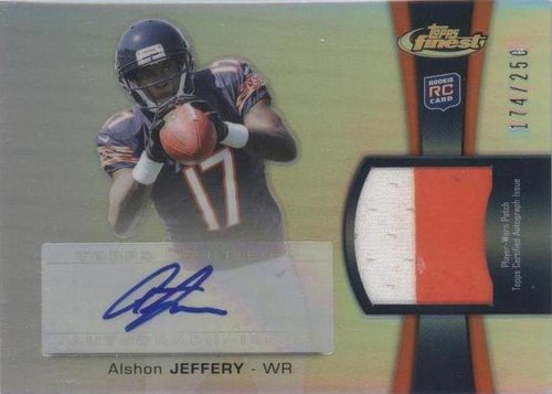 2012 Topps Finest Alshon Jeffery #RAP-AJ