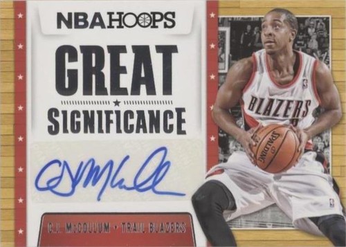 2014-15 NBA Hoops - C.J. McCollum #10