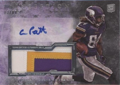 2013 Topps Inception Cordarrelle Patterson #IAJP-CP