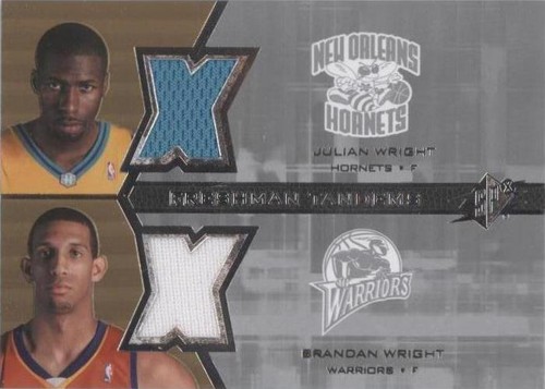 2007-08 SPx - Brandan Wright/Julian Wright #F2-WW