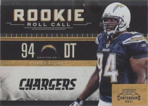 2011 Playoff Contenders Corey Liuget #20