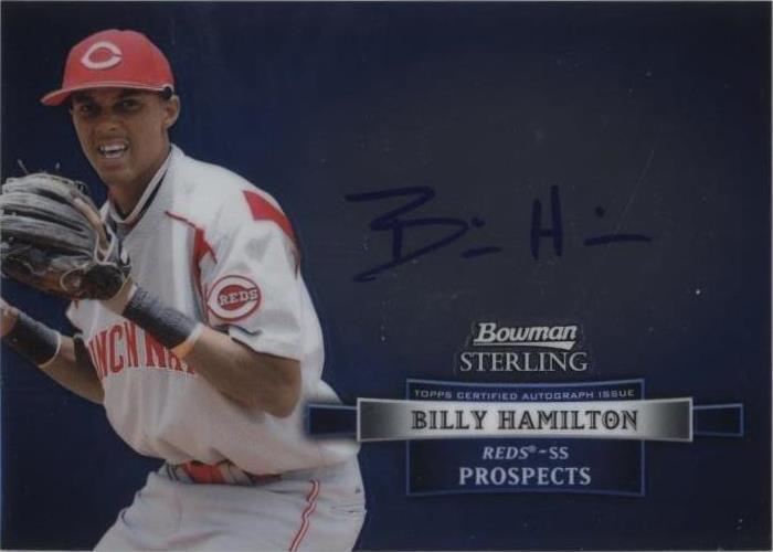 2012 Bowman Sterling - Билли Гамильтон #BSAP-BH