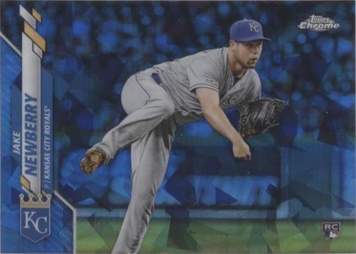 2020 Topps Chrome Update Series Sapphire Edition - Jake Newberry #U-105