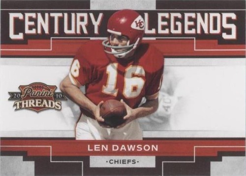 2010 Panini Threads Len Dawson #3