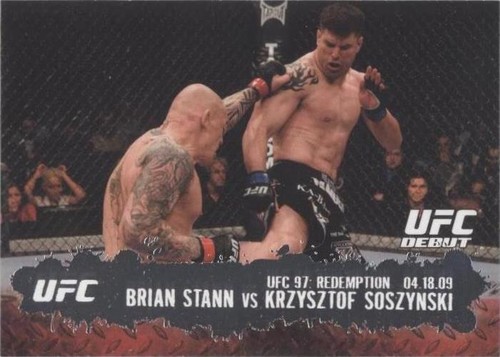 2009 Topps UFC Round 2 - Brian Stann Krzysztof Soszynski #135