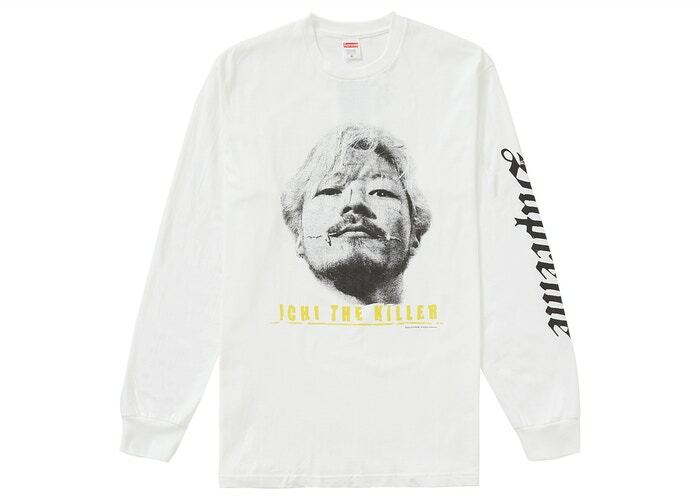 【ムービーTシャツ】殺し屋1  ichi the killer supreme シュプリームが新作Tシャツコレクション発売、三池崇史監督の