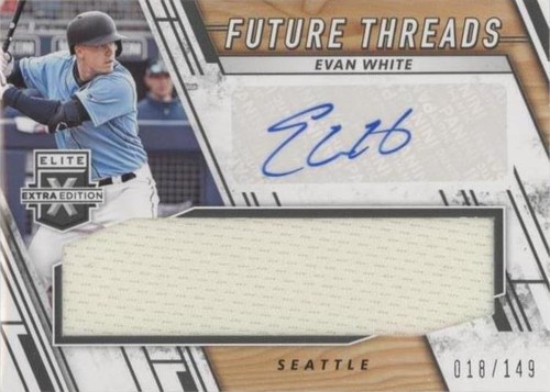 2019 Panini Elite Extra Edition - Evan White #FTS-EW