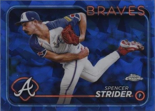 2024 Topps Chrome Sapphire Edition - Spencer Strider #11