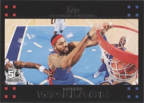2007-08 Topps - Rasheed Wallace #30