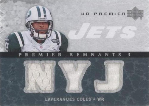 2007 UD Premier Laveranues Coles #PR3-LC