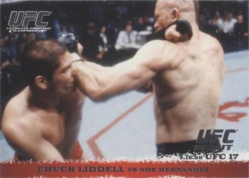 2009 Topps UFC Round 1 - Chuck Liddell Noë Hernandez #5