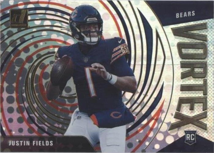 2021 Panini Donruss Justin Fields #VTX-JFI