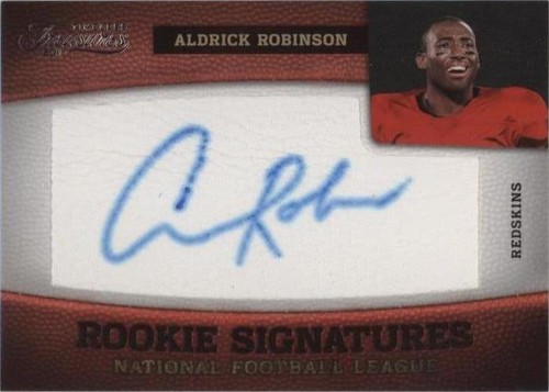 2011 Panini Timeless Treasures Aldrick Robinson #132