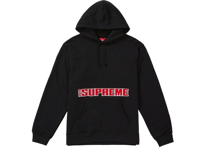 Pre-owned Supreme Blockbuster Hooded Sweatshirt Black Hoodie Size Xl
