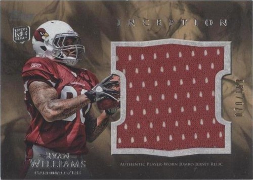 2011 Topps Inception Ryan Williams #JR-RW