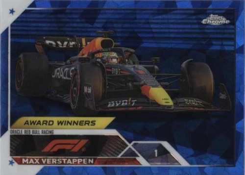 TOPPS CHROME F1 VERSTAPPEN フェルスタッペン SP 2023 Topps Chrome Sapphire F1 Max Verstappen #1 PSA 9 MINT