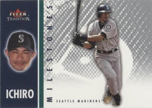 2003 Fleer Tradition Baseball Ichiro Lumber Company Insert