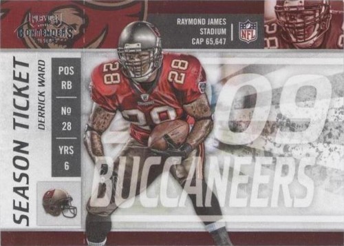 2009 Playoff Contenders Derrick Ward #93