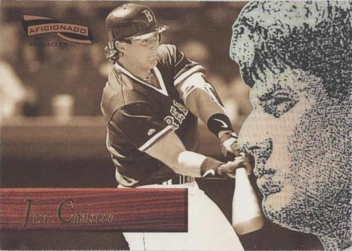 1996 Pinnacle Aficionado - Jose Canseco #37