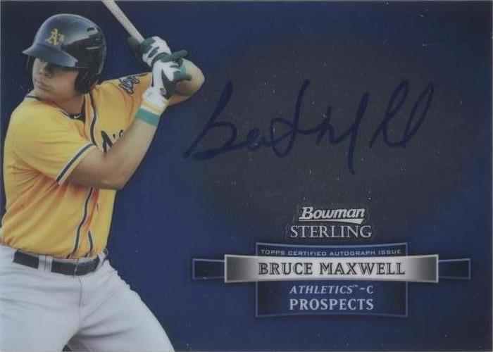 2012 Bowman Sterling - Bruce Maxwell #BSAP-BM