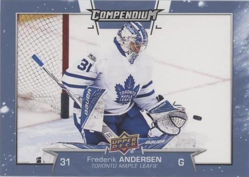2017-18 Upper Deck Compendium - Frederik Andersen #237