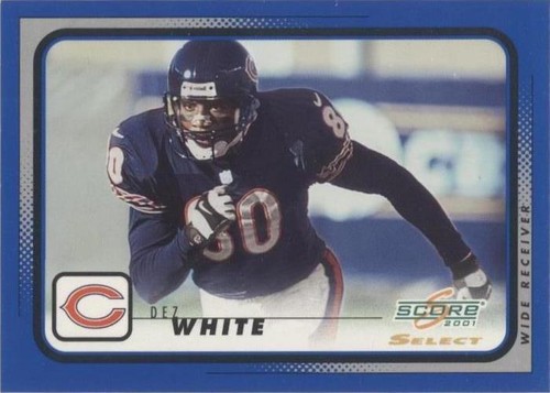 2001 Score Select Dez White #37