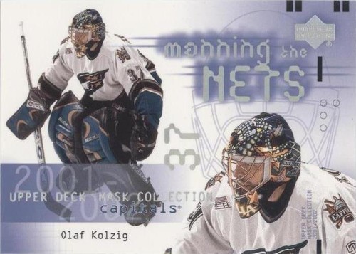2001-02 Upper Deck Mask Collection - Olaf Kolzig #130