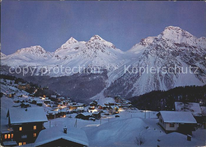 11701286 Arosa Gr Abendd?Mmerung ?Ber Innerarosa Arosa