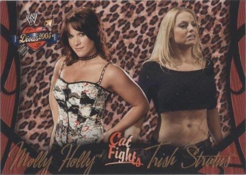2004 Fleer WWE Divine Divas 2005 - Molly Holly Trish Stratus #63