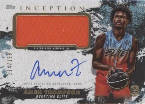 2021-22 Topps Inception OTE Overtime Elite - Amen Thompson #IAPC-AT