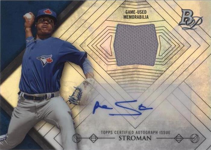2014 Bowman Platinum - Marcus Stroman #AR-MST
