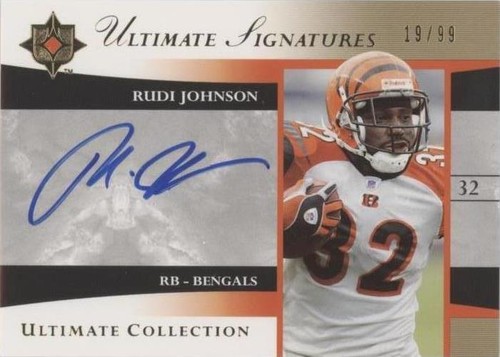 2006 Ultimate Collection Rudi Johnson #US-RJ