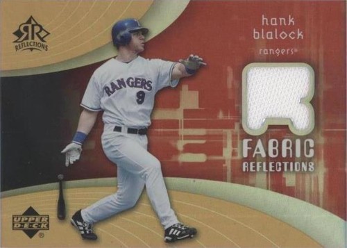 2005 Upper Deck Reflections - Hank Blalock #FR-HB