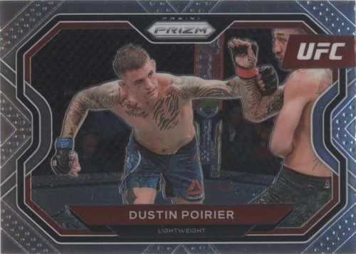 ufc prizm ダスティン・ポイエー　ダスティン・ポワリエ　サインカード 2022 Panini DUSTIN POIRIER Signed UFC Fighting on Card Auto
