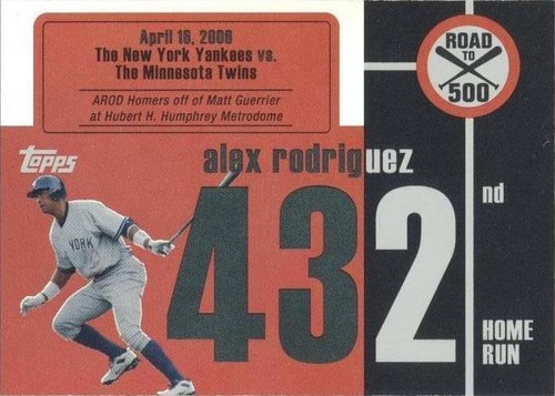 2007 Topps - Alex Rodriguez #ARHR432