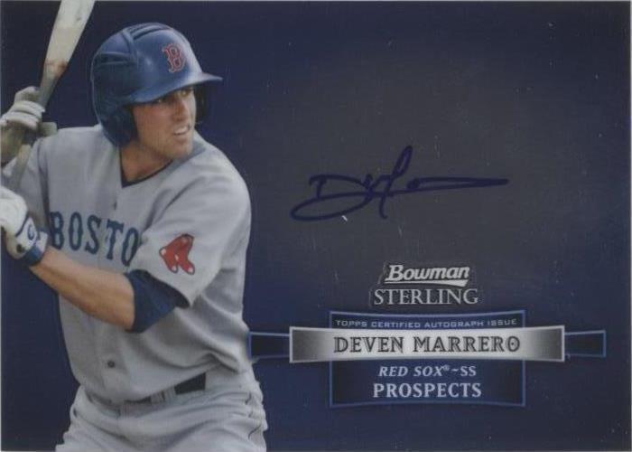 2012 Bowman Sterling - Deven Marrero #BSAP-DM