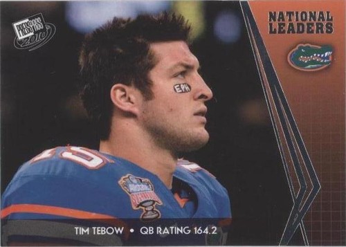 2010 Press Pass Tim Tebow #61