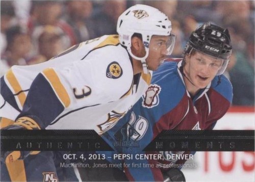 2013-14 SP Authentic - Nathan MacKinnon Seth Jones #191