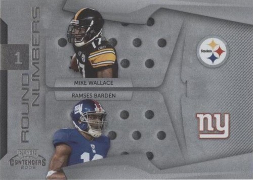 2009 Playoff Contenders Mike Wallace Ramses Barden #18