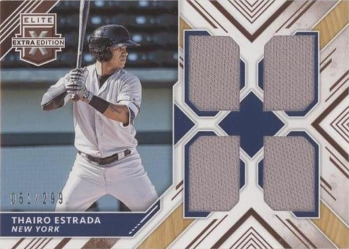 2018 Panini Elite Extra Edition - Thairo Estrada #QM-TE