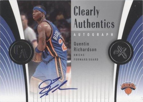 2006-07 Fleer EX - Quentin Richardson #CAA-QR