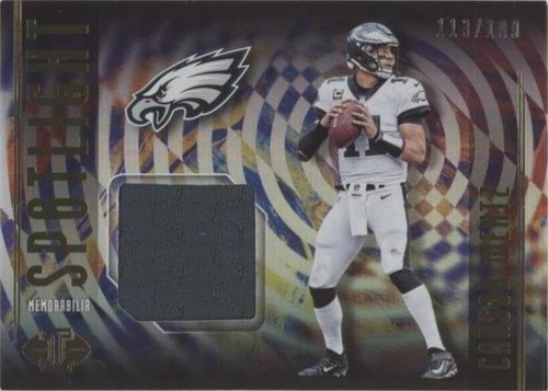 2018 Panini Illusions Carson Wentz #SP-CW
