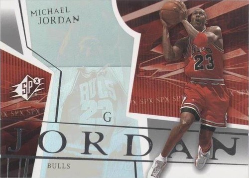 マイケルジョーダン　1996UD SPX record breaker #R1 1996 Upper Deck SPX Michael Jordan Record Breaker Holo #R1